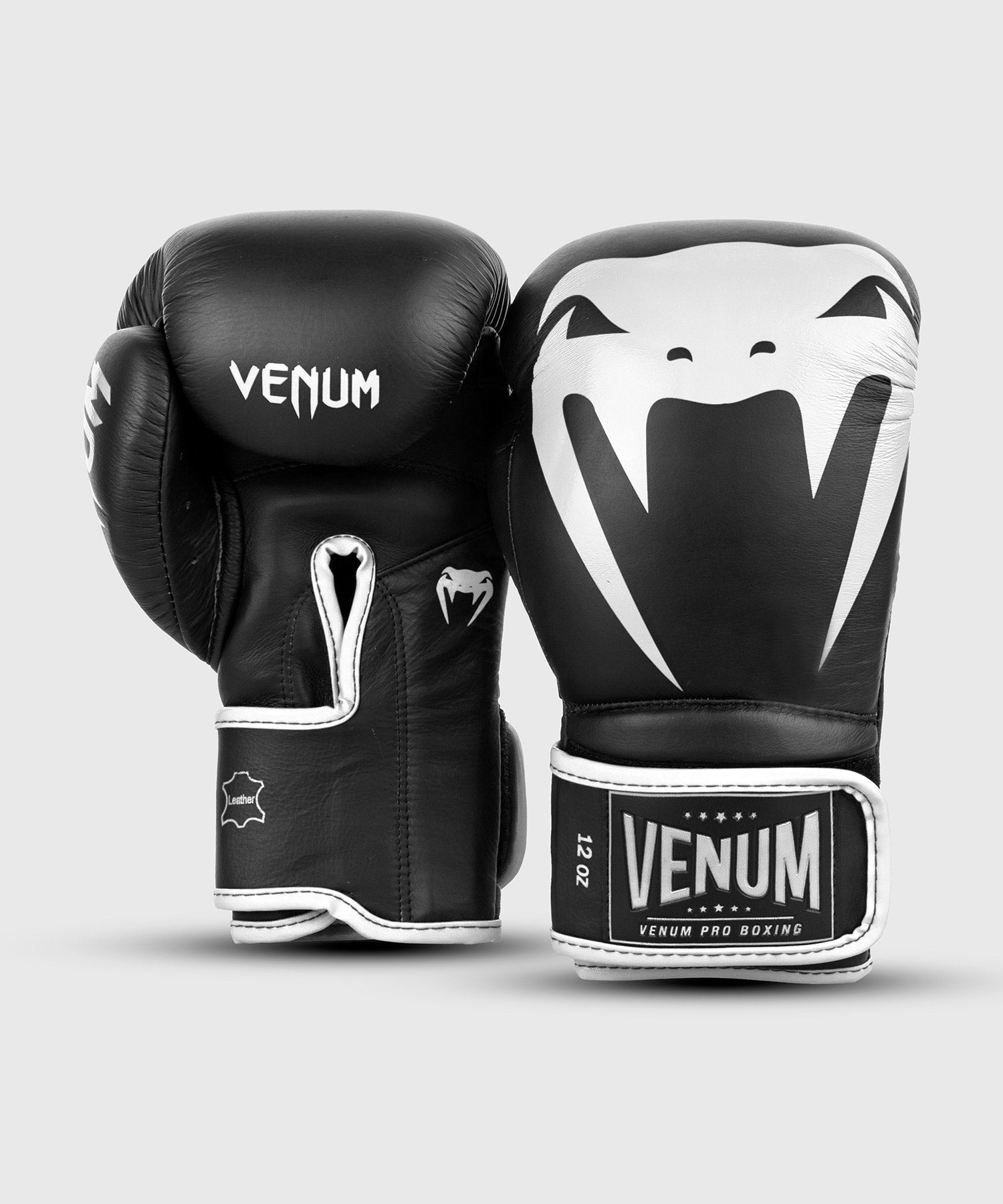 Venum Giant 2.0 Pro Boxerské rukavice na suchý zip - černá/bílá