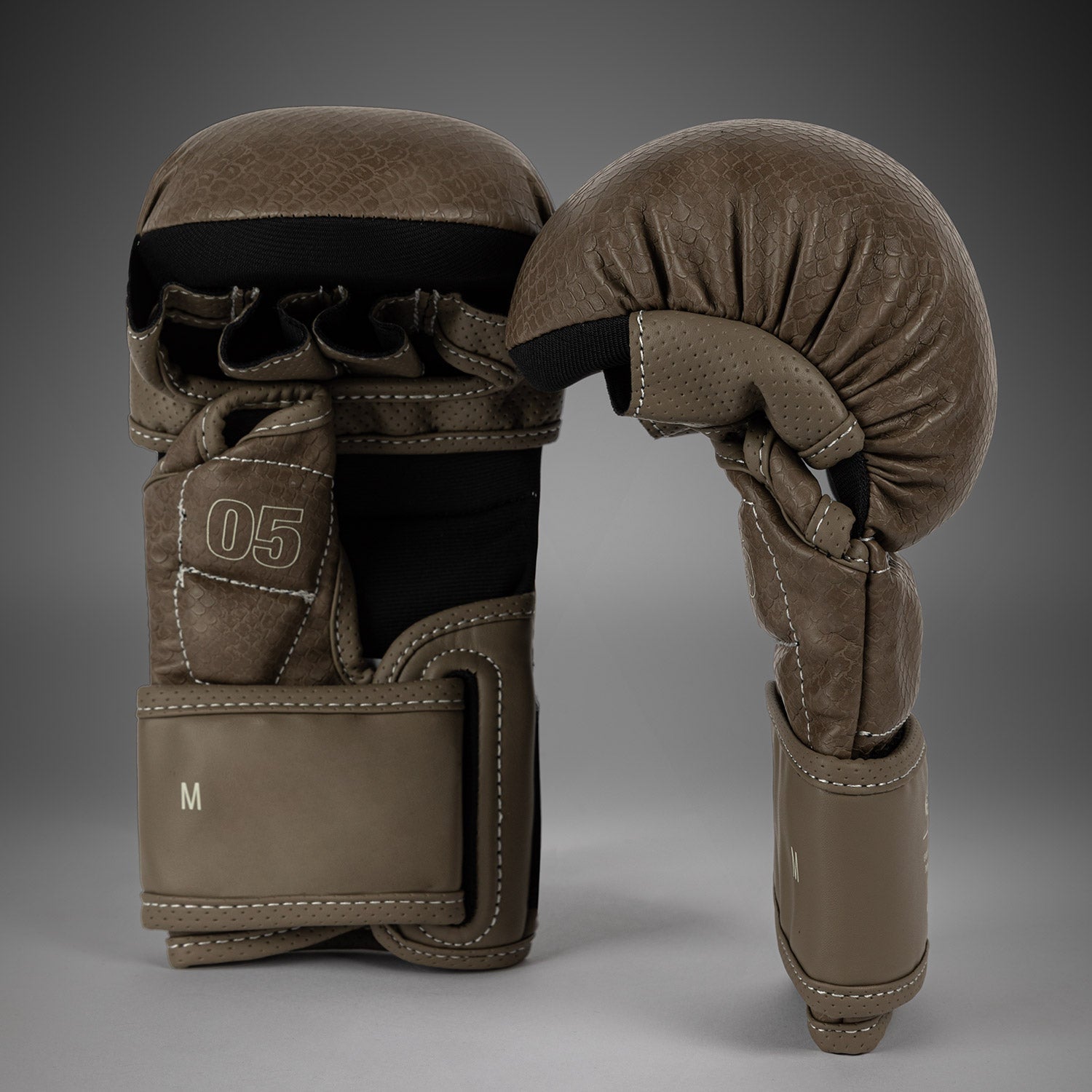 Venum Impact Evo Scales MMA Sparring Gloves - Brown