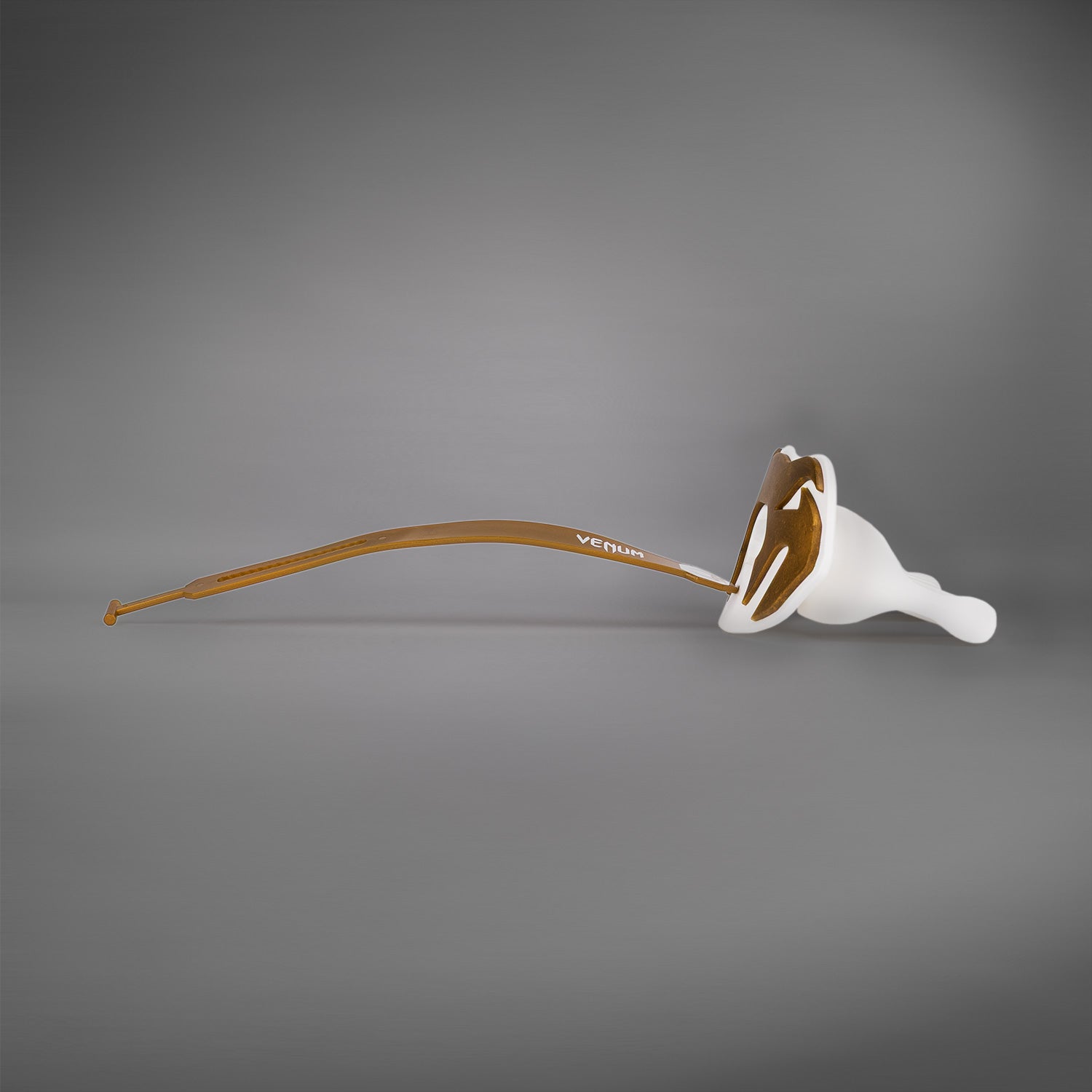 Venum Elite Lipguard Logo Edition - Bílá/Zlatá