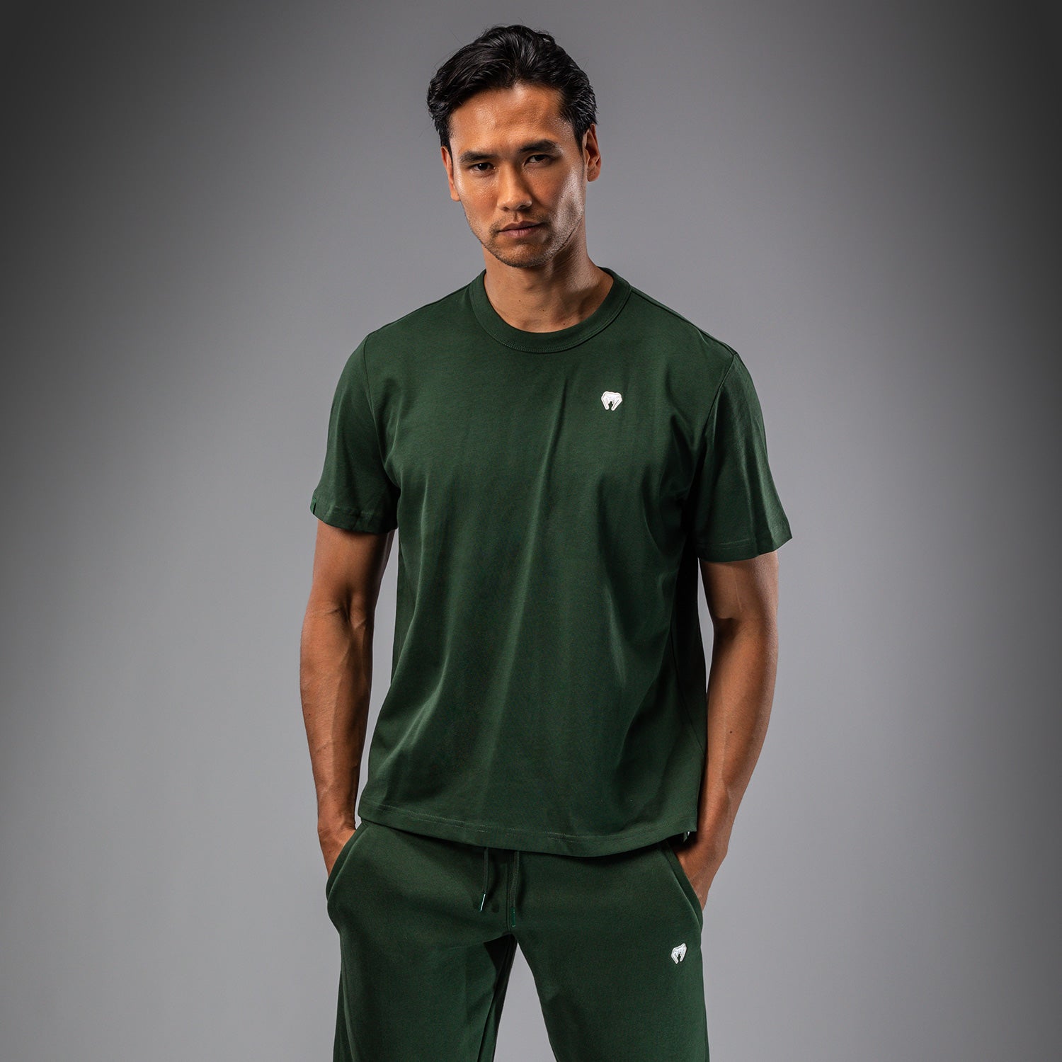 Venum Silent Power Tričko - Lesní Zelená