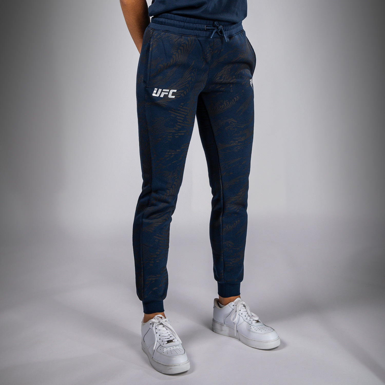 UFC Fusion by Venum Dámské bavlněné kalhoty Fight Week - Oceánská modř