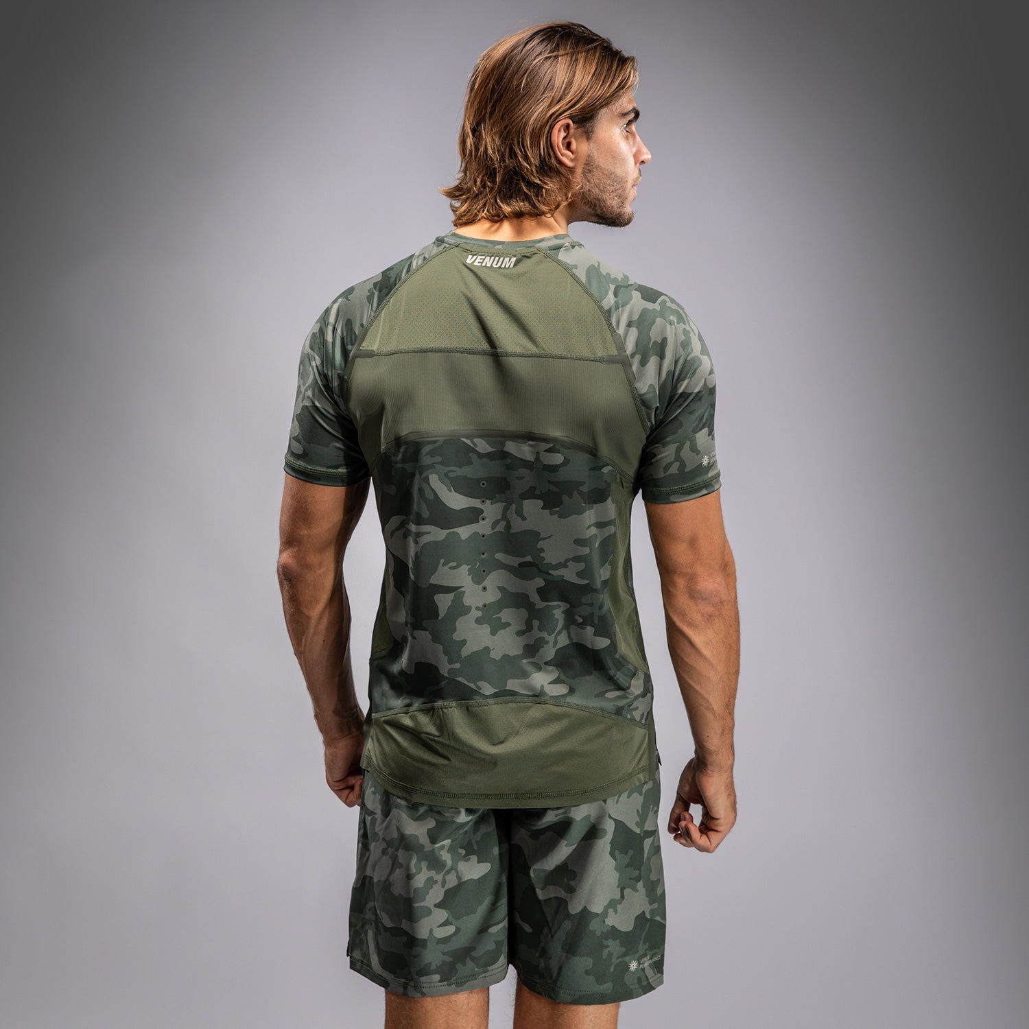 Pánské tričko Venum G-Fit Air Dry-Tech - Army Camo