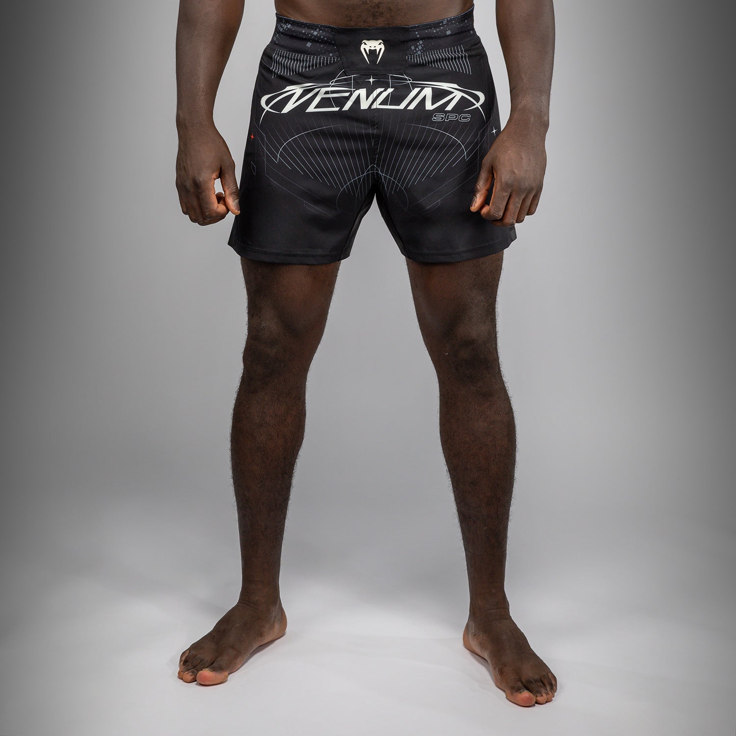 Venum Eclipse Fight Shorts - Černá/Slonová kost