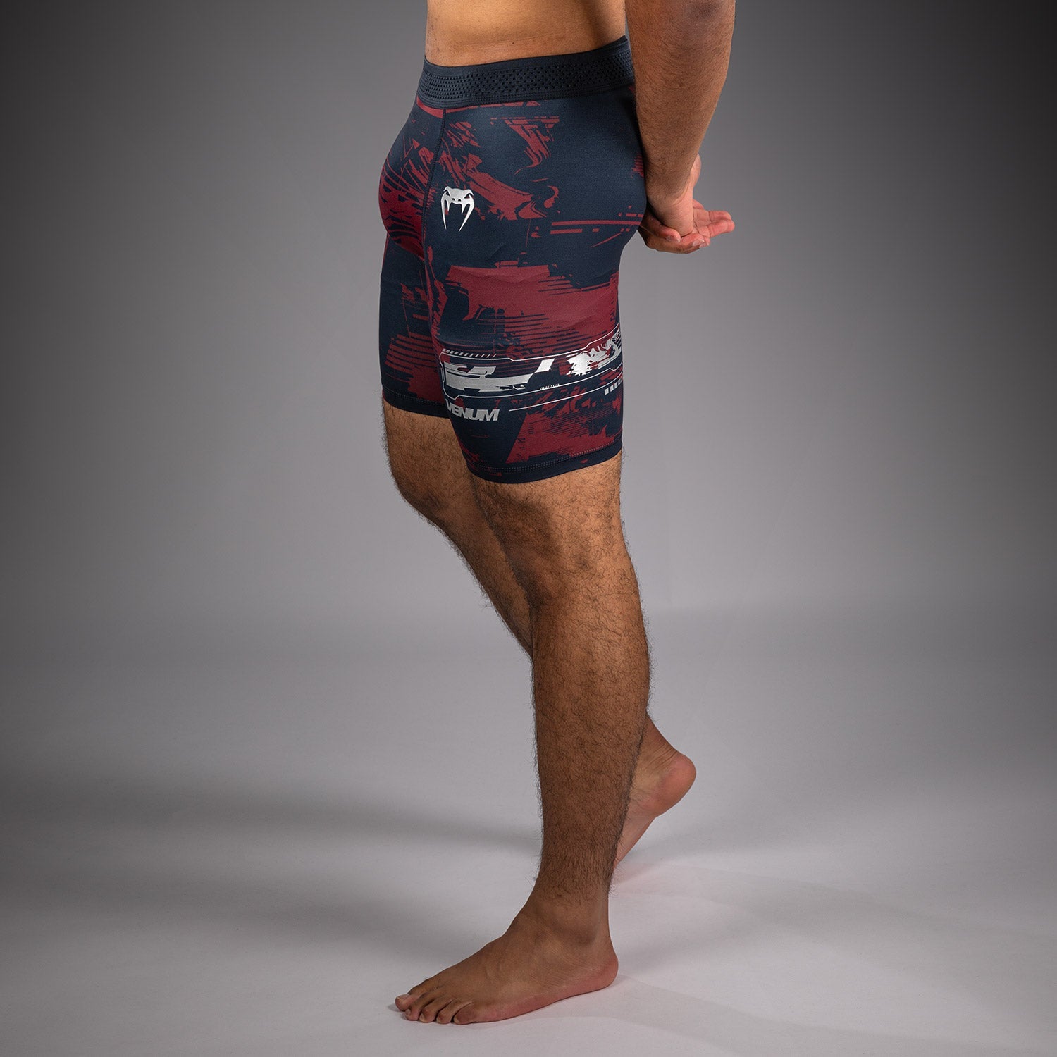 Pánské kraťasy UFC Zenith by Venum Burgundy Authentic Fight Week Performance Vale Tudo Short