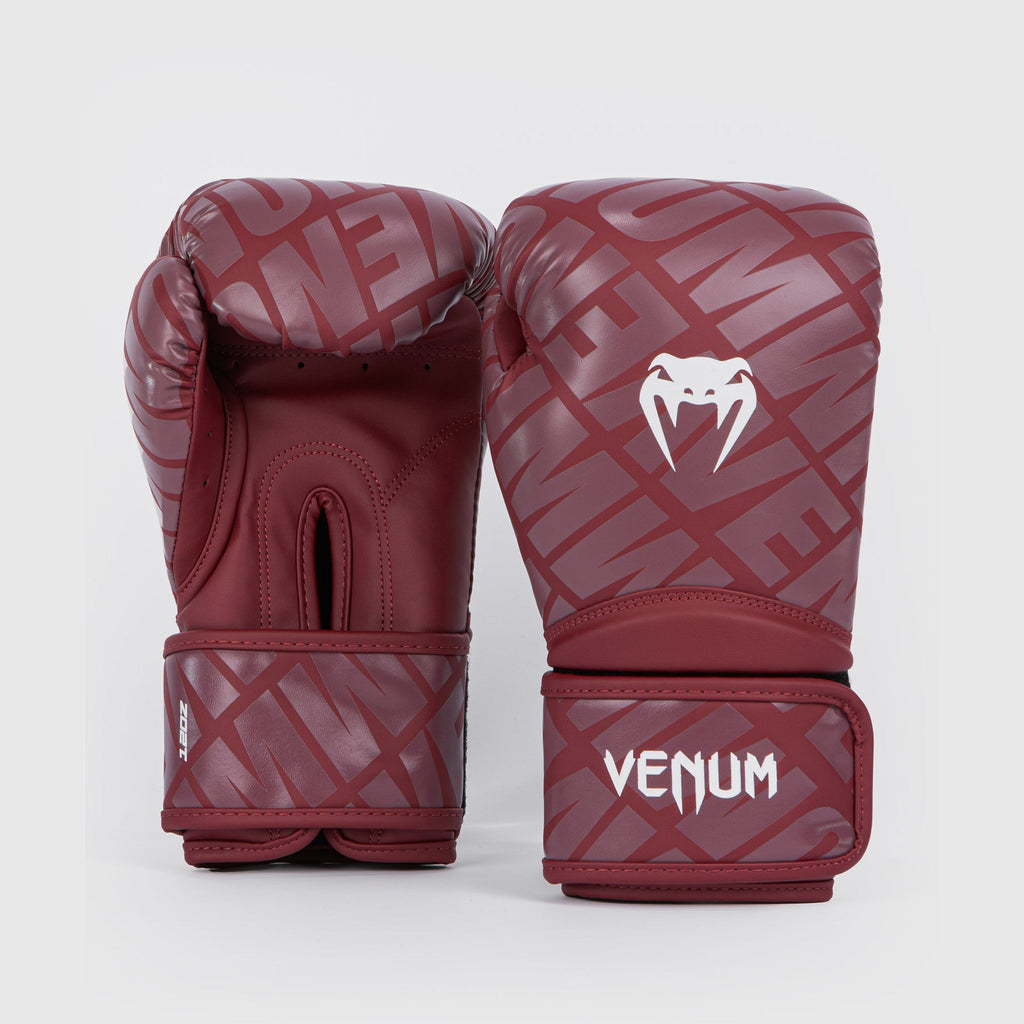 Venum Contender 1.5 XT boxerské rukavice vínová/bílá