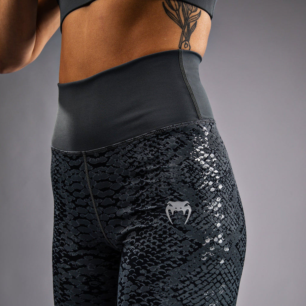 Dámské legíny Venum Amazonia s plnou délkou - tmavě šedé