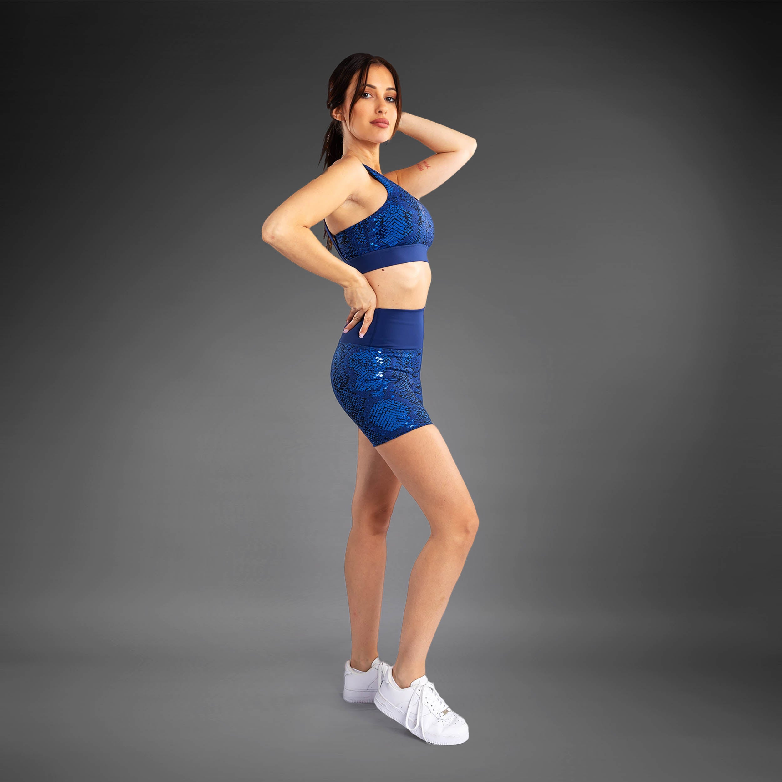 Venum Amazonia Dámské kompresní kraťasy - Ultramarine Blue