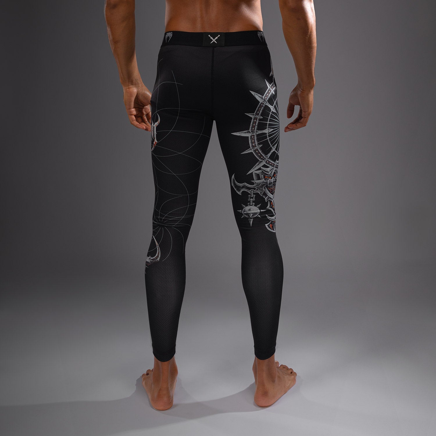 Pánské Spodky Venum Gladiator 5.0 - Černá/Stříbrná