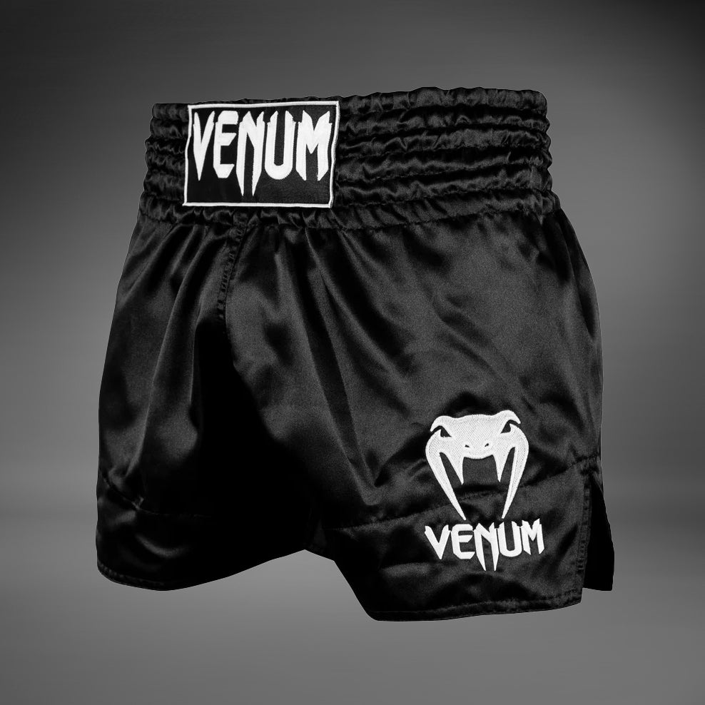 Venum Classic Muay Thai Šortky - Černá/Bílá