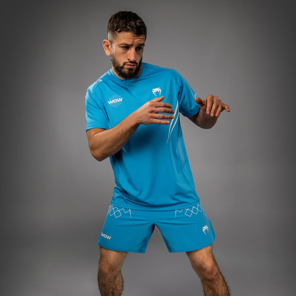 Venum x WOW FC Dry-Tech Tričko - Pacifická modrá