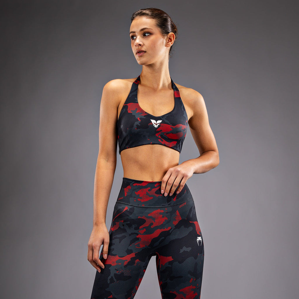 Venum x Sophia Rose Dámská sportovní podprsenka - Urban Red Camo