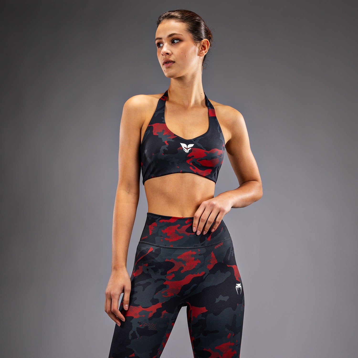 Venum x Sophia Rose Dámská sportovní podprsenka - Urban Red Camo