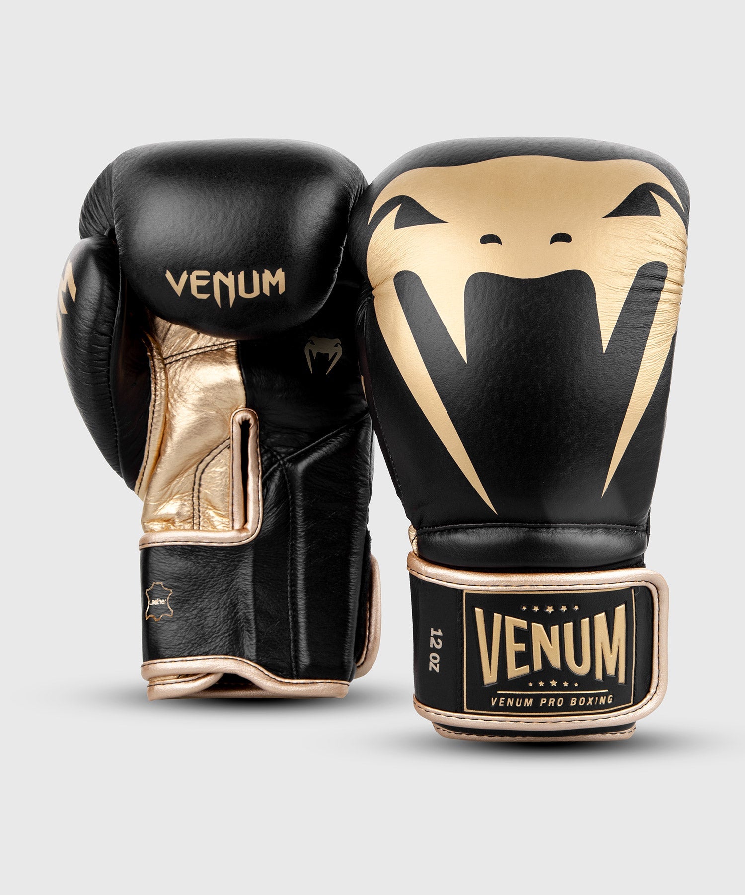 Venum Giant 2.0 Pro Boxerské rukavice na suchý zip - černá/zlatá