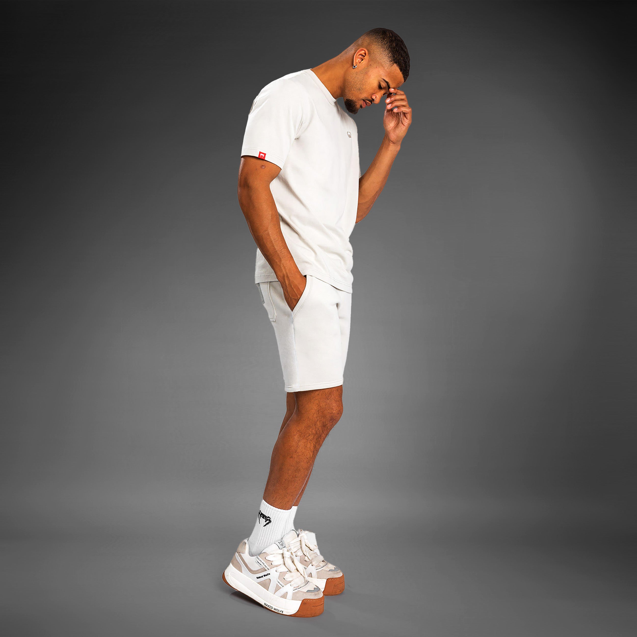 Venum Silent Power Cotton Šortky - Světle Písková