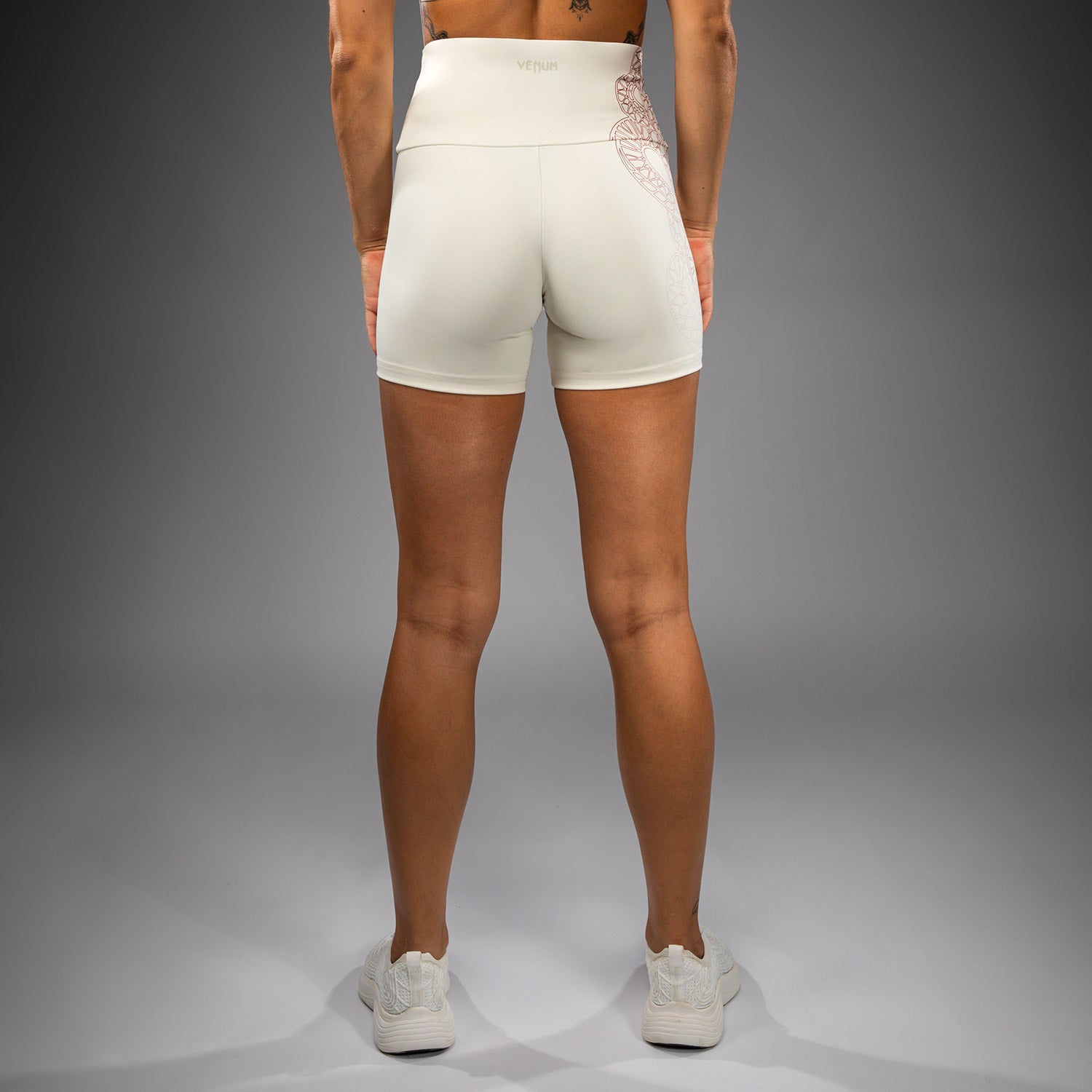 Venum Serpenti Dámské Kraťasy Vale Tudo - Slonová kost/Burgundská