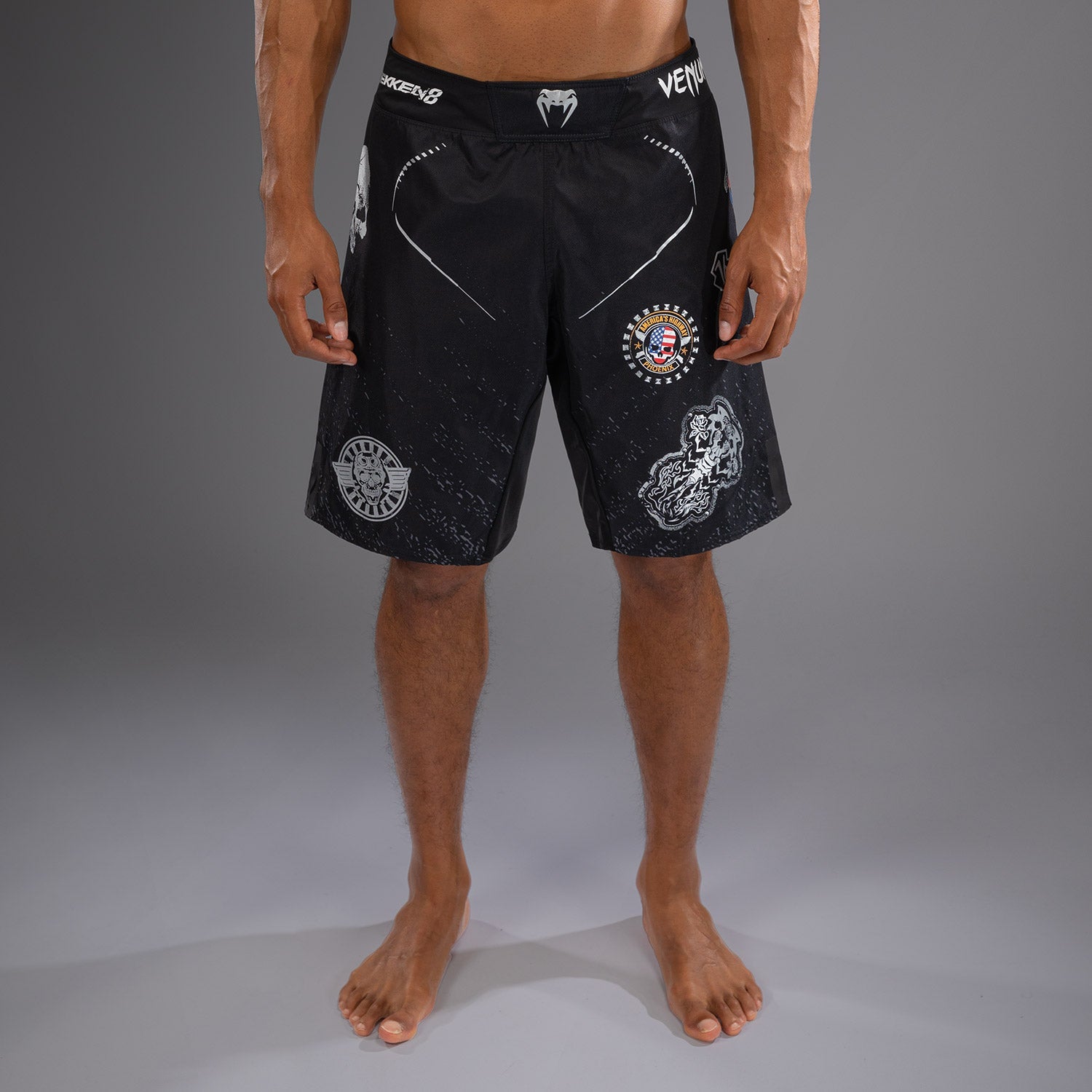 Venum x TEKKEN 8 - Paul Phoenix Fight Shorts - Černá