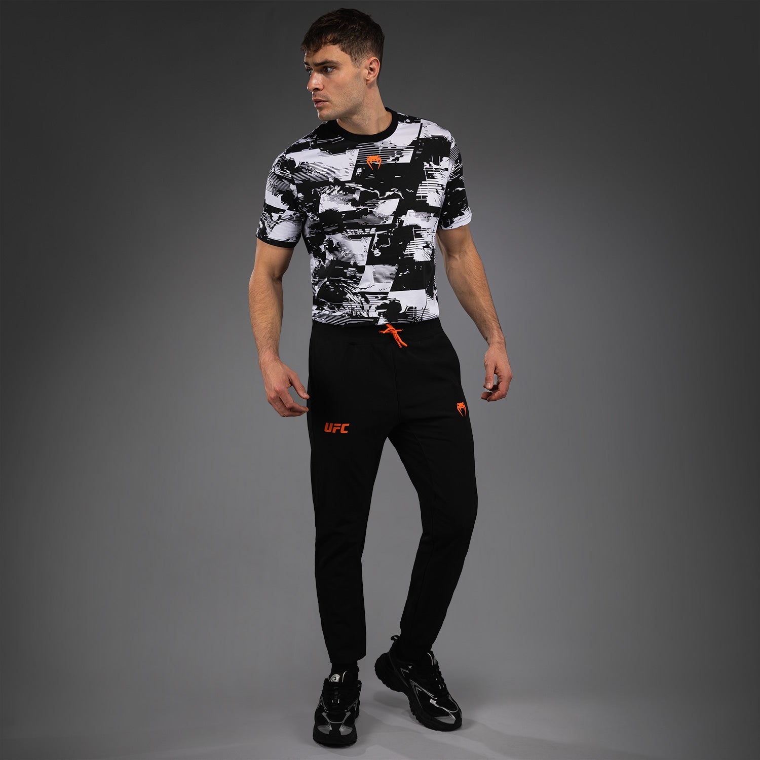 Pánské kalhoty UFC Zenith by Venum Black Authentic Fight Week