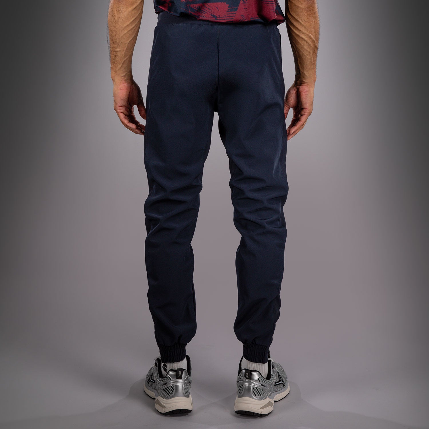 Pánské kalhoty UFC Zenith by Venum v námořnické modři, autentické kalhoty pro týden zápasů