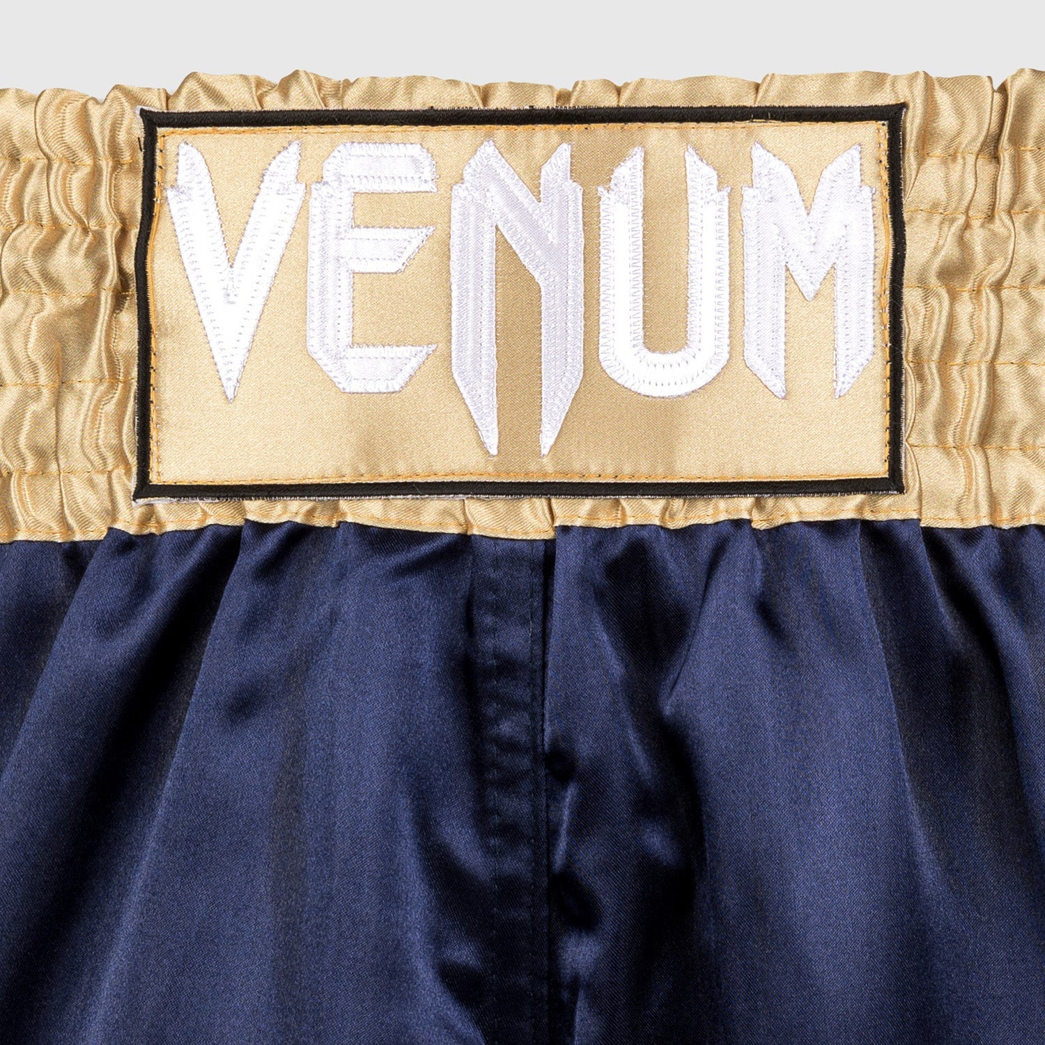 Venum Classic Muay Thai Šortky - Navy Blue/Zlatá